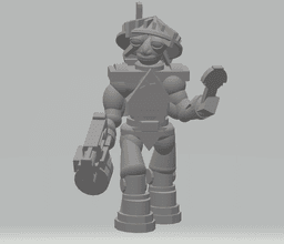 FHW: Athenian Sniper Sergeant 3d model
