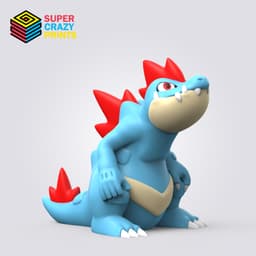 Feraligatr 3d model