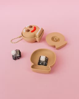 Gingerbread Clicker Keychain β 3D Fidget Toy 3d model