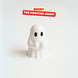 ROCKY - THE FIGHTING GHOST / HALLOWEEN DECOR 3d model