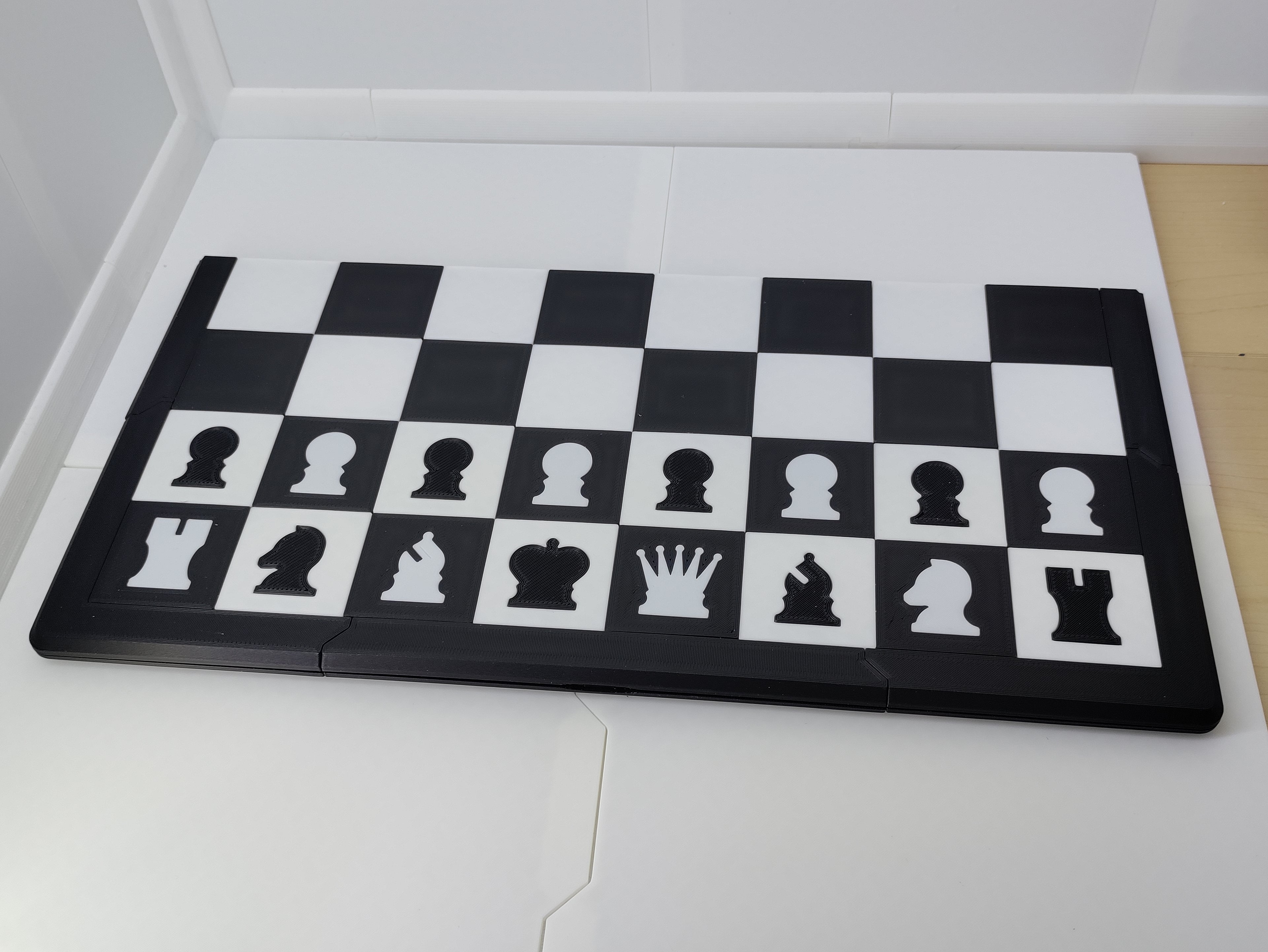 Modular chessboard - Deluxe 3d model