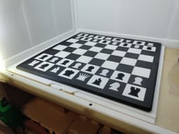 Modular chessboard - Deluxe 3d model
