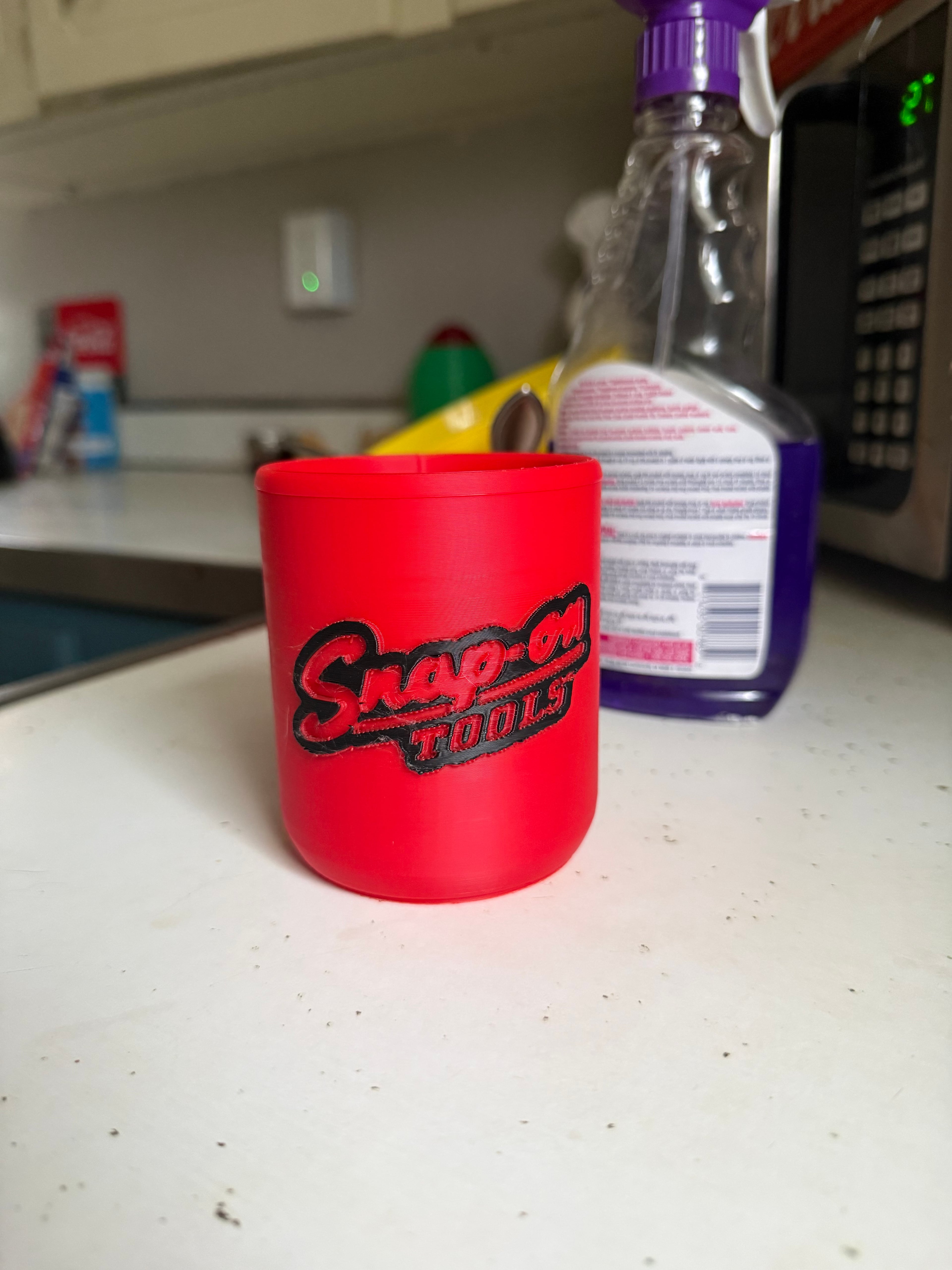 snap-on koozie 3d model