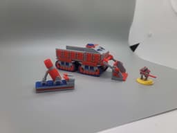 FHW Ratheen Ironclad Land Smasher Mortar Truck 3d model