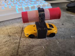 Hot Wheels Rocket Motor Clamp 3d model