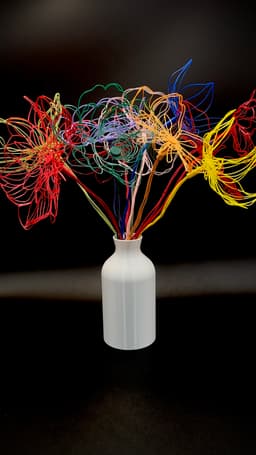 Orchid – 3D Printed Art Flower 3d model