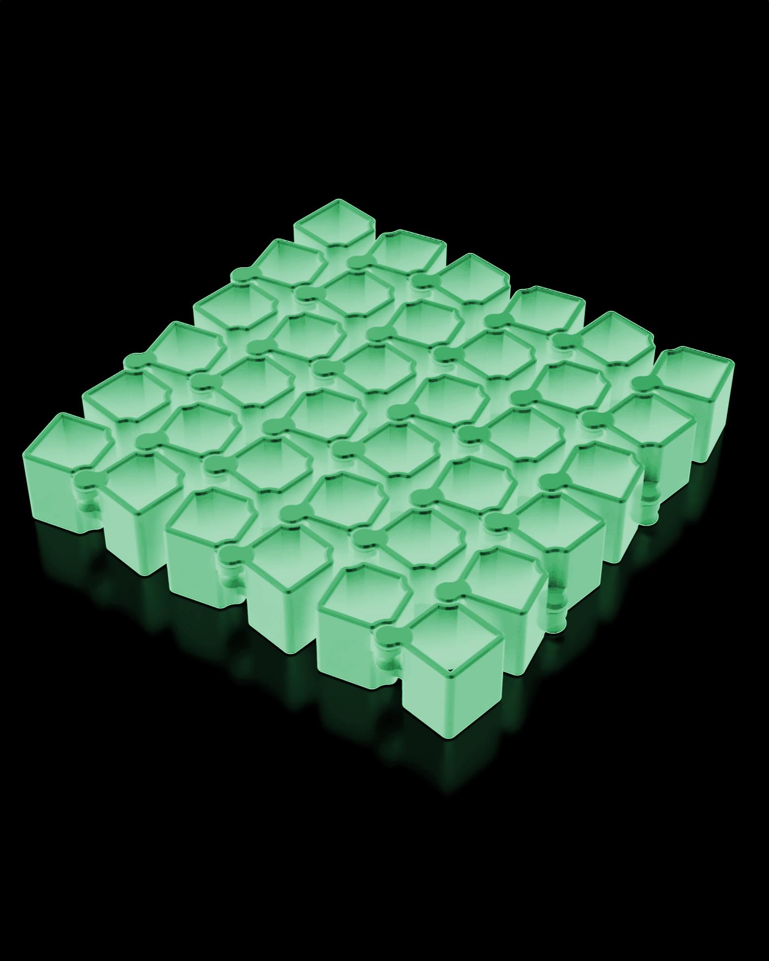Auxetic Cubes // 18mm 6x6 3d model