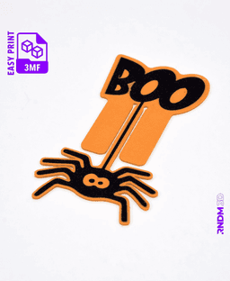 BOO.MARK - Halloween Fun Bookmark by RNDM3D 3d model