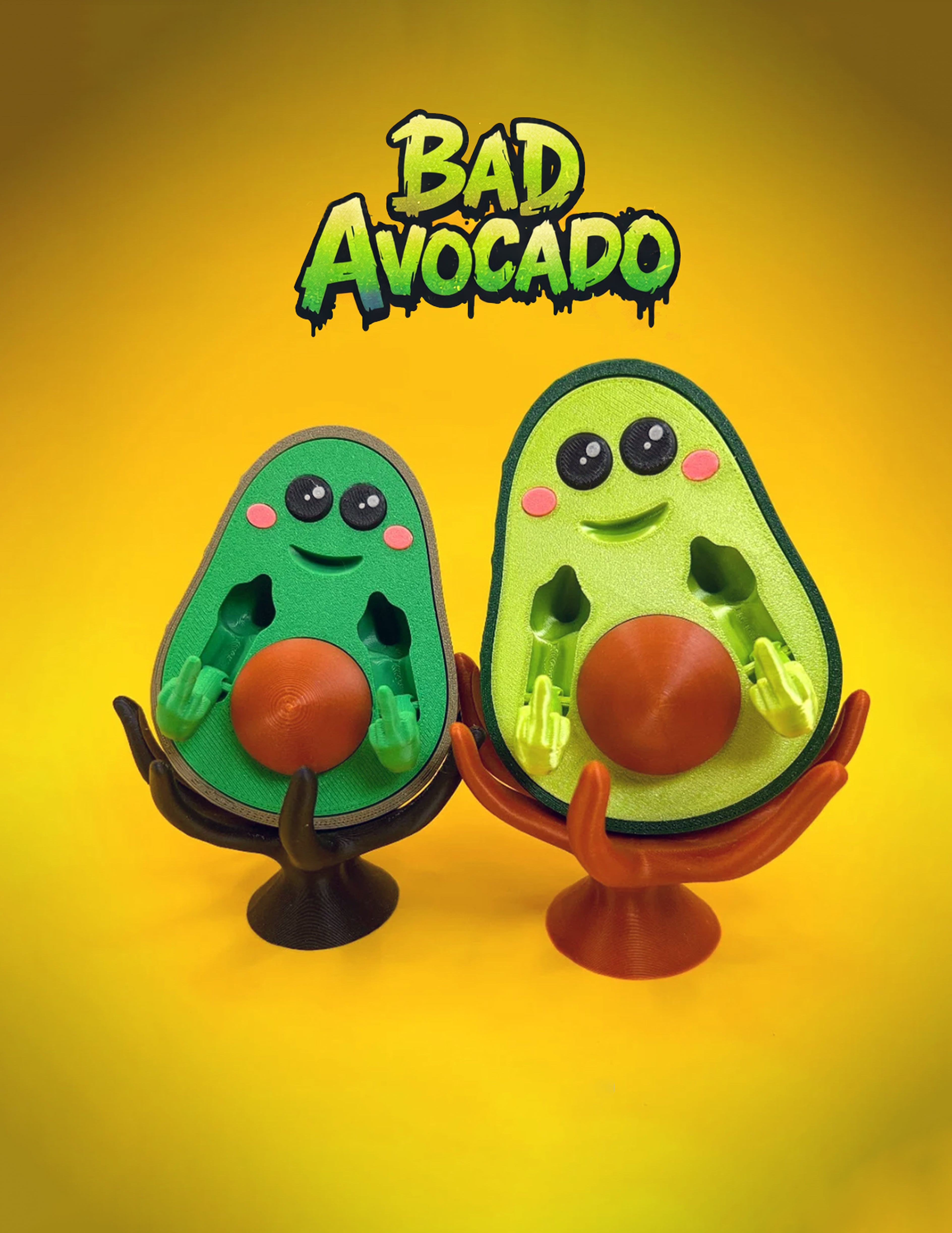 Bad Avocado 3d model