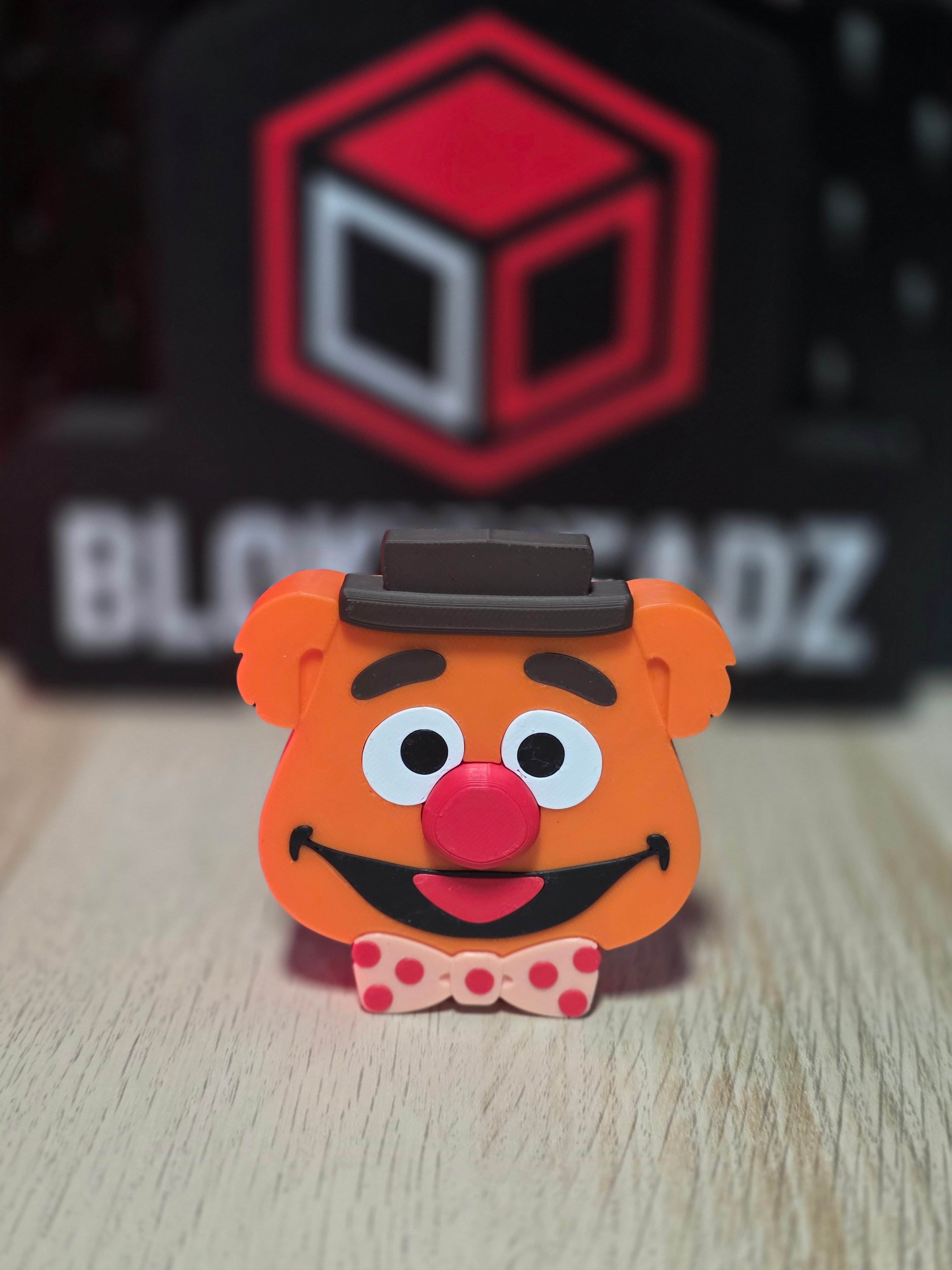 Blokkheadz Muppets - Fozzie Bear 3d model