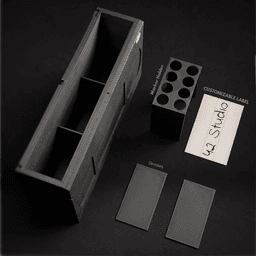 Cassette Pen Holder — VHS Retro Desk Organizer 3d model