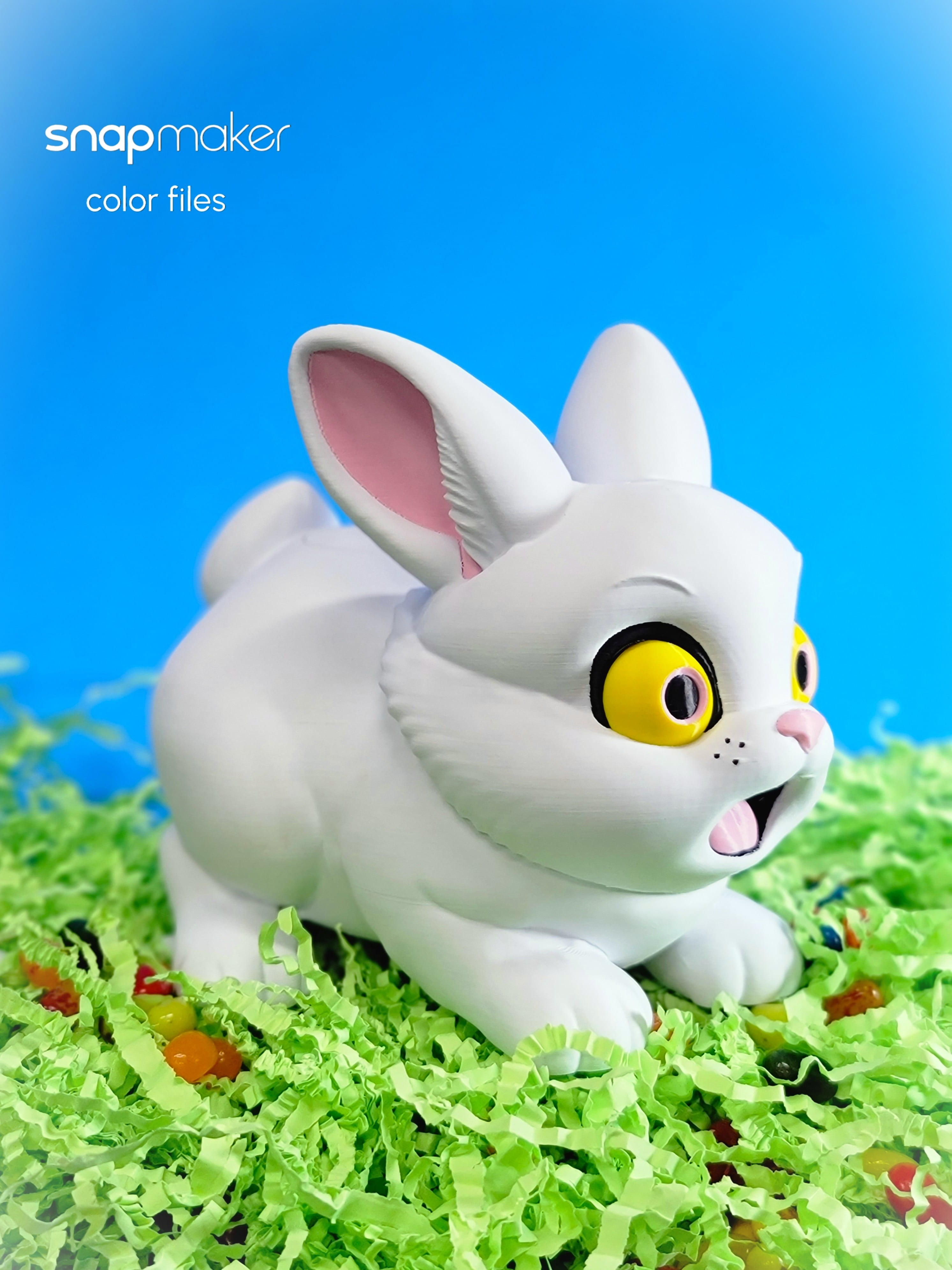 Jelly Bean Pooping Bunny 3d model