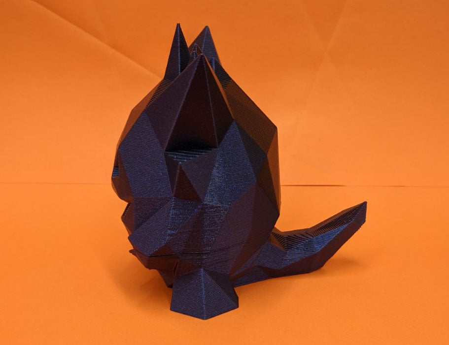 Gengar Spooky Low Poly Lantern 3d model
