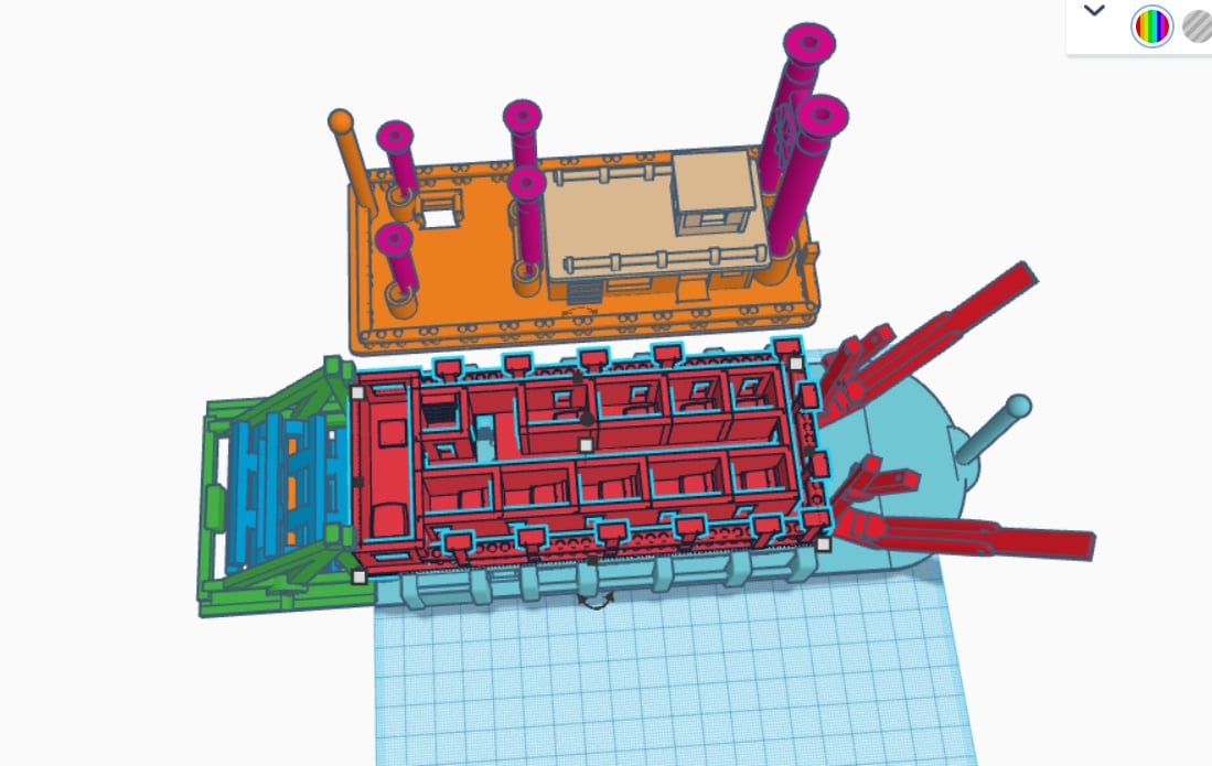 Steam Boat 3d model