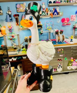Saint Patrick's Day Goose Gear Outfit for Porch Goose 3d model