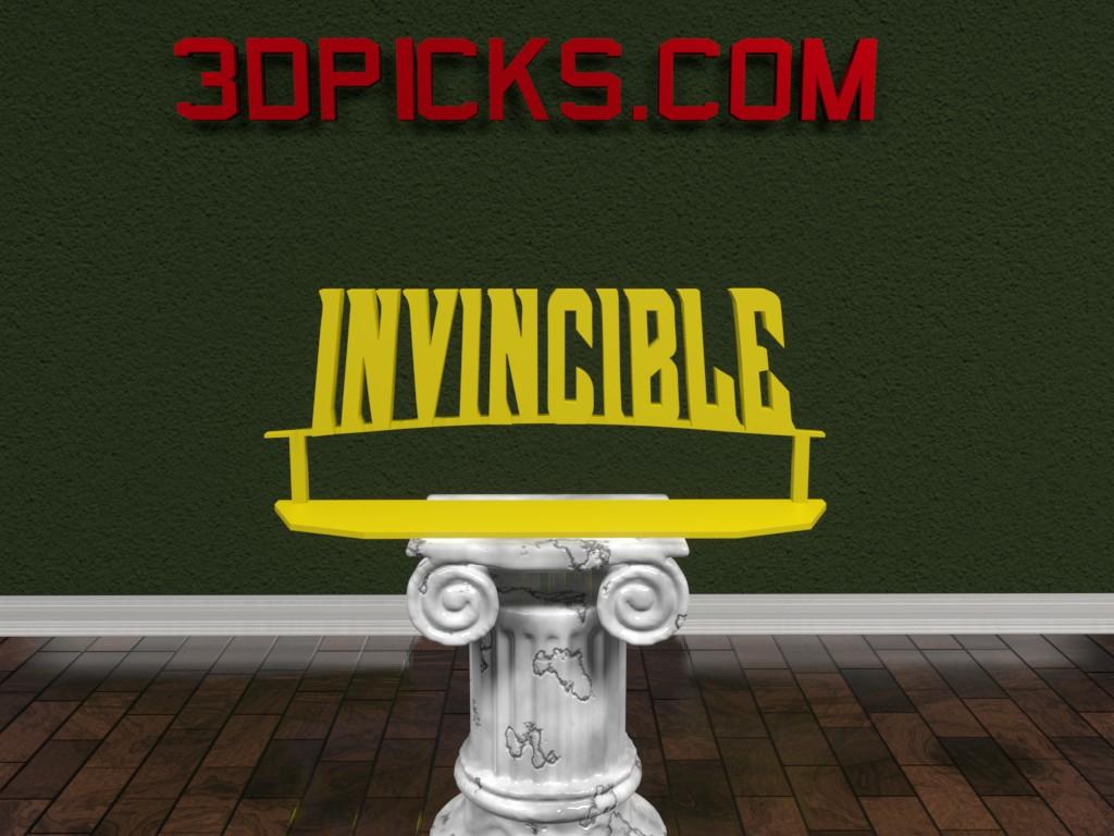 Invincible Series Logo 3d model