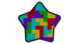 Star Puzzle 3d model