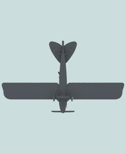 1:144 D.F.W. C.V (Late) 3d model