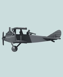 1:144 D.F.W. C.V (Late) 3d model