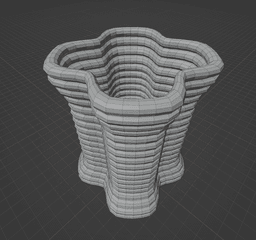 Cloverleaf Vase 3d model