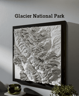 Glacier National Park 3d model
