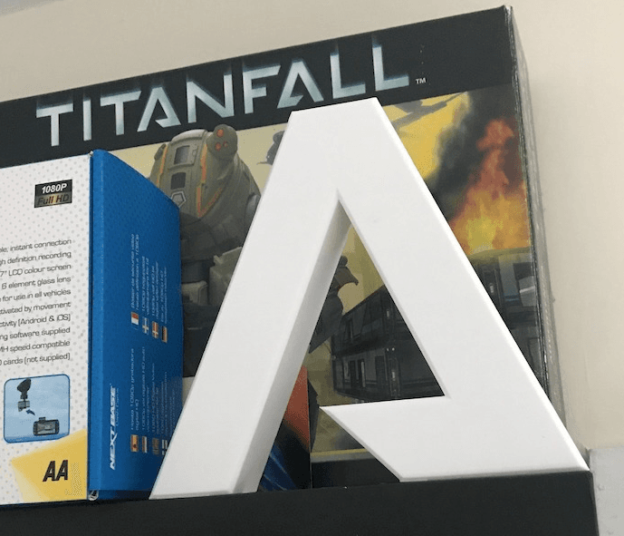 Titanfall Logo 3d model