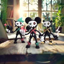 Shim Toys - Printable Art Set 3d model
