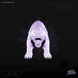 Dire Bear - Dungeons and Dragons 3D Model 3d model