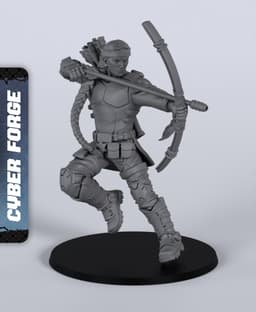 Tomahawk - With Free Cyberpunk Warhammer - 40k Sci-Fi Gift Ideas for RPG and Wargamers 3d model