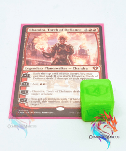 MTG Basic Dice Counters 2 - Set of 5 / no supports / 3mf included 3d model