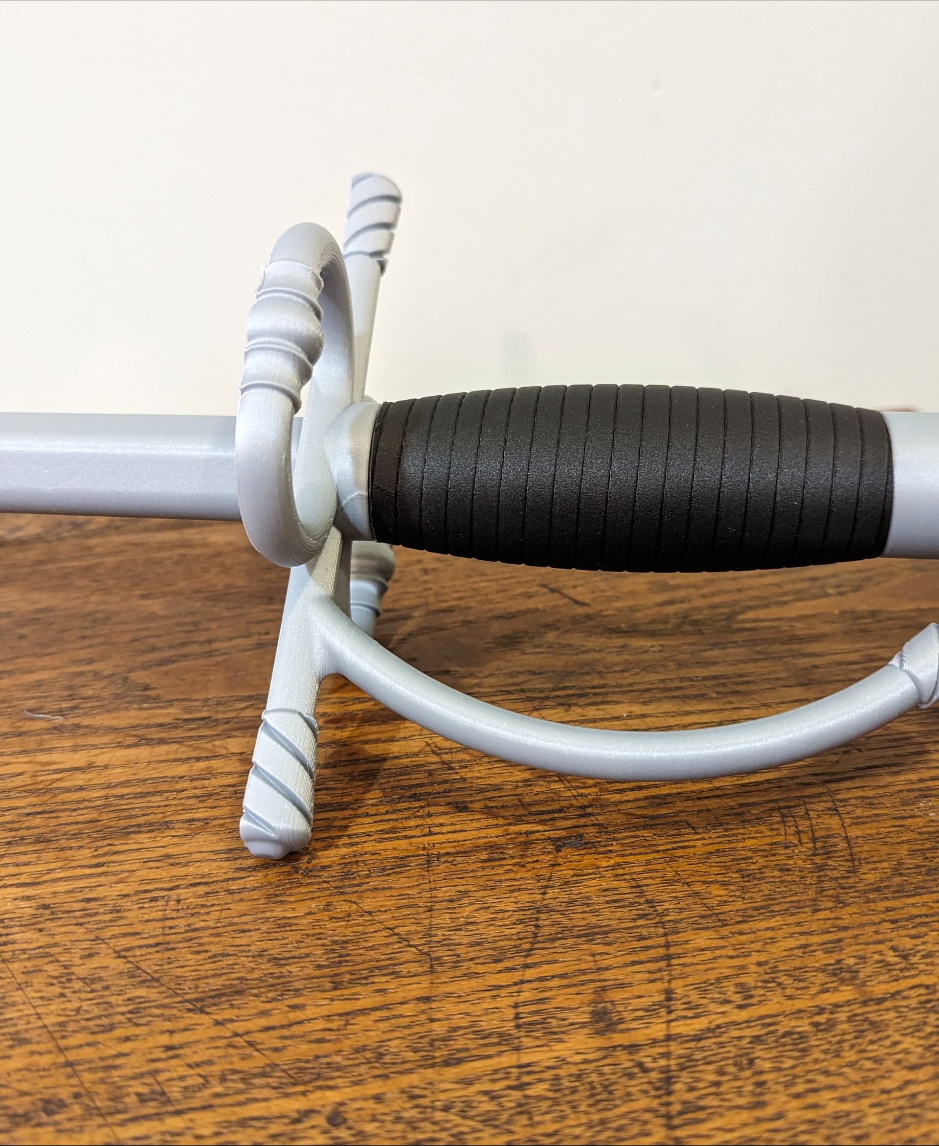 Printed in:
- Polymaker PolyLite PLA Pro Metallic Silver
- Proto_pasta Matte Fiber Black
