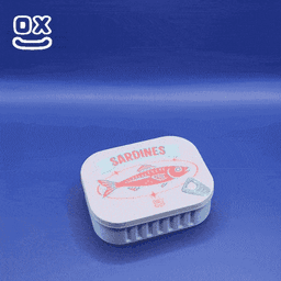 Sardines Multi Clicker - Fidget Clicker Toy 3d model