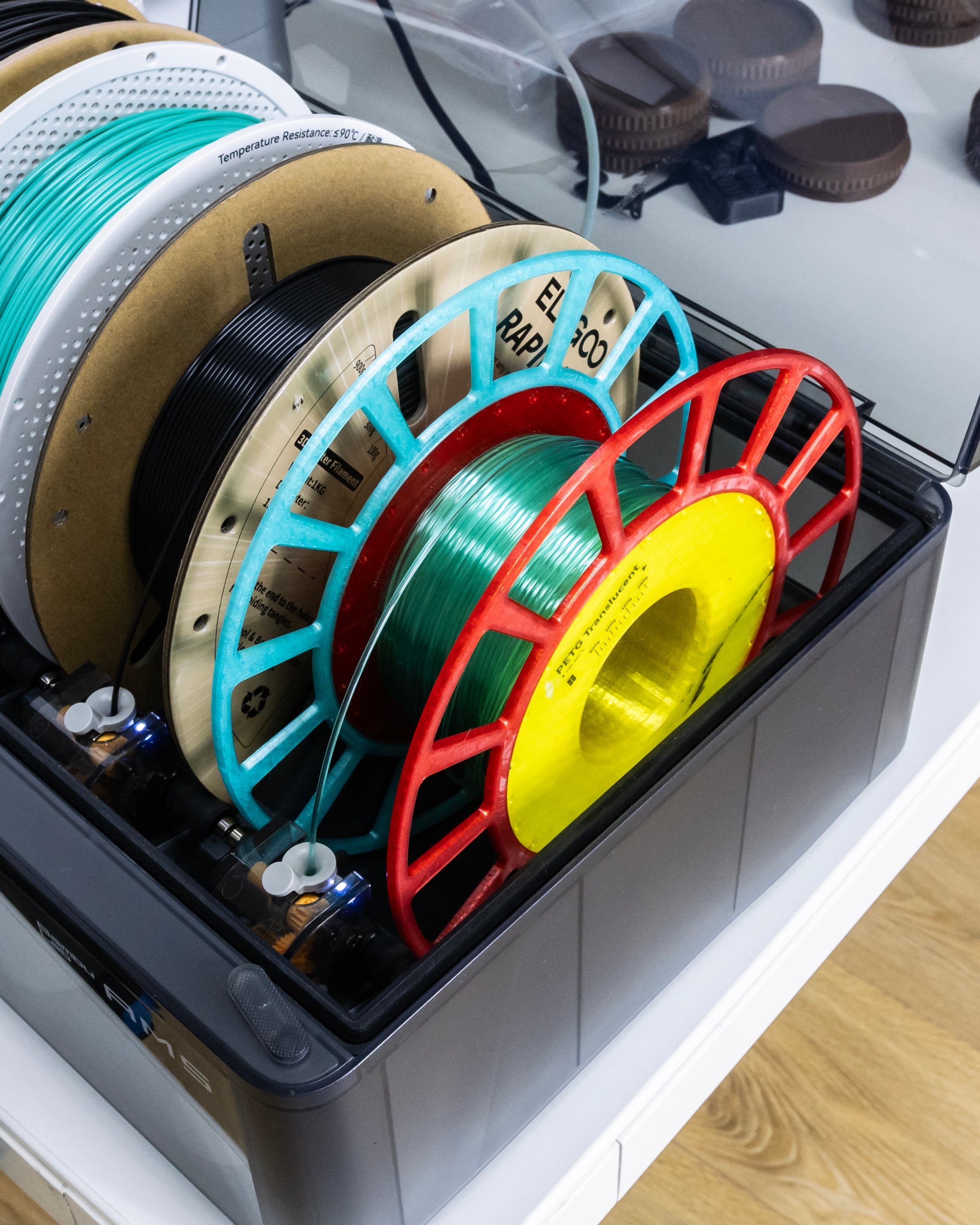 Teeny Filament Spool 3d model