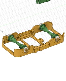 Modular Spool Holder (1kg Space Saver) 3d model