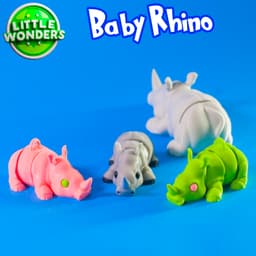 Baby Rhino 3d model
