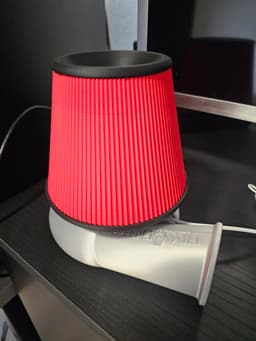 Silver = Azurefilm PLA Silk, black and red was bambu pla (matte) 3d model