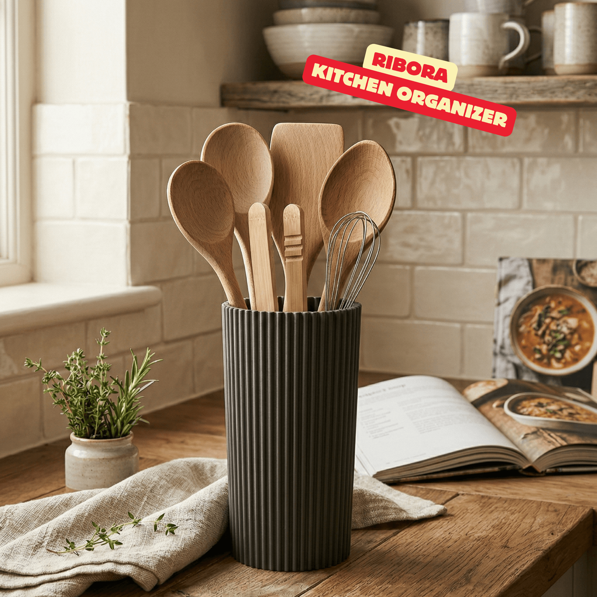 RIBORA - KITCHEN ORGANIZER / MODERN KITCHEN ORGANIZER / HOME DECOR / TOOLBOX KITCHEN 3d model