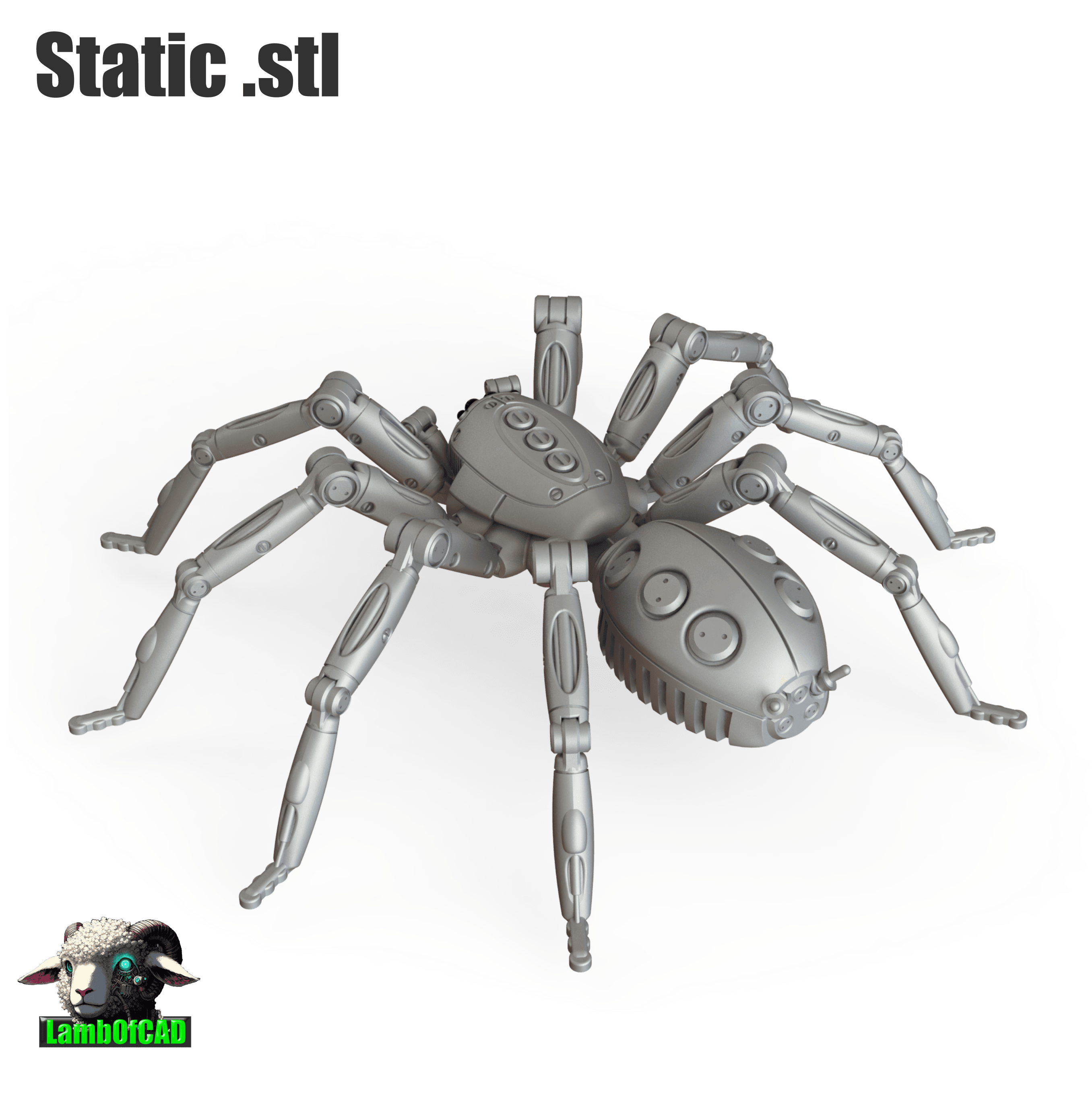 Robot Spider 3d model