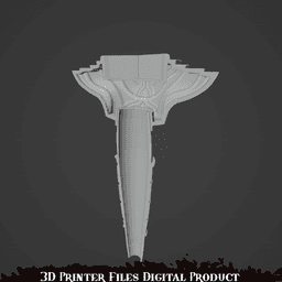 Rumi Cosplay Sword Kpop Demon Hunters 3d model