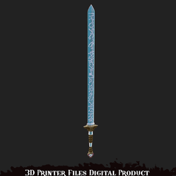 Rumi Cosplay Sword Kpop Demon Hunters 3d model