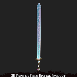Rumi Cosplay Sword Kpop Demon Hunters 3d model