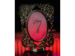 Wedding Table Numbers 2.0 3d model