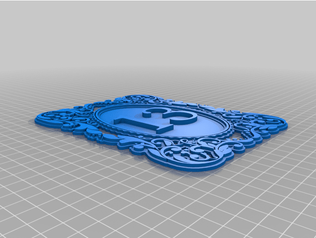 Wedding Table Numbers 2.0 3d model
