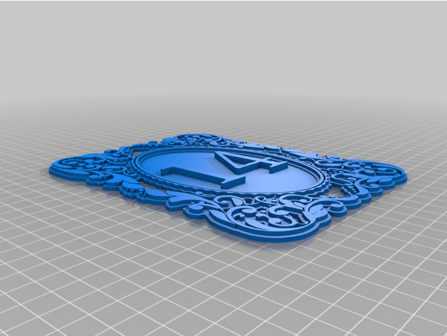 Wedding Table Numbers 2.0 3d model