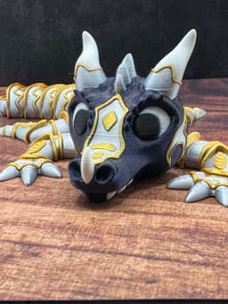 Papa Platescale: Armored Dragon 3d model