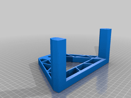 Triangle Spool holder 3d model