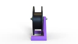 Triangle Spool holder 3d model