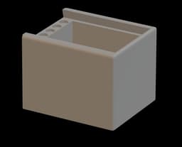 Commander Deck Box With Top Loader Lid 3d model