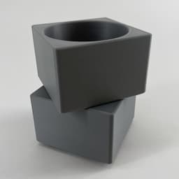 CS68-20 Stacking box bin component for creative 3d printing maker 3d model