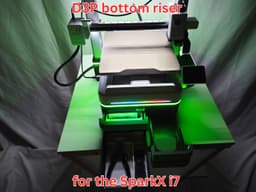 Creality SparkX i7 D3P bottom riser 3d model